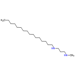 N-Hexadecyl-N'-methyl-1,3-propanediamine结构式