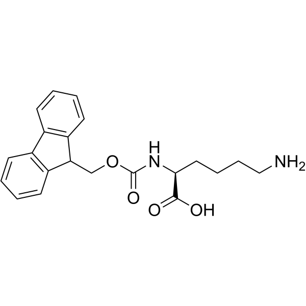 n-芴甲氧羰基-l-赖氨酸结构式