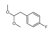 4-氟苯乙醛二甲基缩醛结构式