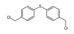 4,4'-bis(chloromethyl)diphenyl sulfide结构式