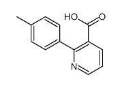 2-(4-methylphenyl)pyridine-3-carboxylic acid结构式