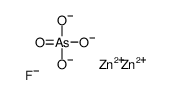 dizinc,trioxido(oxo)-λ5-arsane,fluoride Structure