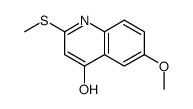 6-methoxy-2-methylsulfanyl-1H-quinolin-4-one Structure