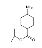 4-氨基环己烷羧酸叔丁酯结构式