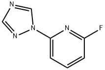 2-fluoro-6-(1H-1,2,4-triazol-1-yl)pyridine Structure