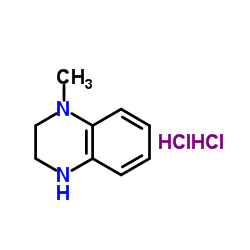 1-甲基-1,2,3,4-四氢异喹啉二盐酸盐结构式