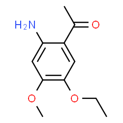 Ethanone, 1-(2-amino-5-ethoxy-4-methoxyphenyl)- (9CI) Structure
