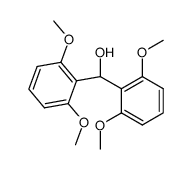 2,2',6,6'-tetramethoxydiphenylmethanol Structure