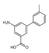 3-amino-5-(3-methylphenyl)benzoic acid Structure