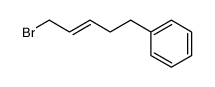(E)-(5-bromopent-3-en-1-yl)benzene结构式