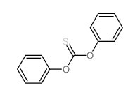 Carbonothioic acid,O,O-diphenyl ester Structure
