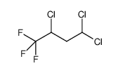 2,4,4-trichloro-1,1,1-trifluorobutane Structure