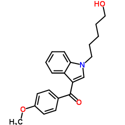 RCS-4 N-(5-hydroxypentyl) metabolite Structure