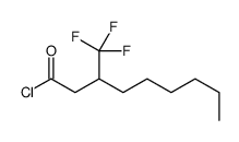3-(trifluoromethyl)nonanoyl chloride Structure