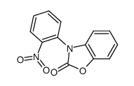 N-(2-nitrophenyl)-2-benzoxazolinone结构式