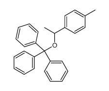 ((1-(p-tolyl)ethoxy)methanetriyl)tribenzene结构式