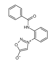 3-(2-Benzamidophenyl)sydnone结构式