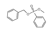 benzyl methyl phenylphosphonate Structure