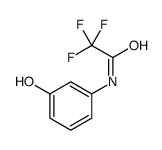 2,2,2-三氟-N-(3-羟基苯基)乙酰胺结构式