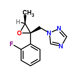 1-{[(2R,3S)-2-(2-Fluorophenyl)-3-methyl-2-oxiranyl]methyl}-1H-1,2,4-triazole Structure