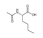 乙酰-L-正亮氨酸结构式