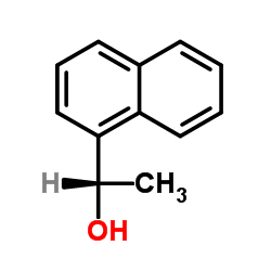 (S)-(-)-α-甲基-1-萘甲醇结构式