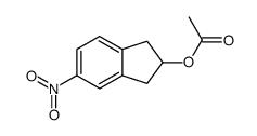 2-acetoxy-5-nitroindane结构式