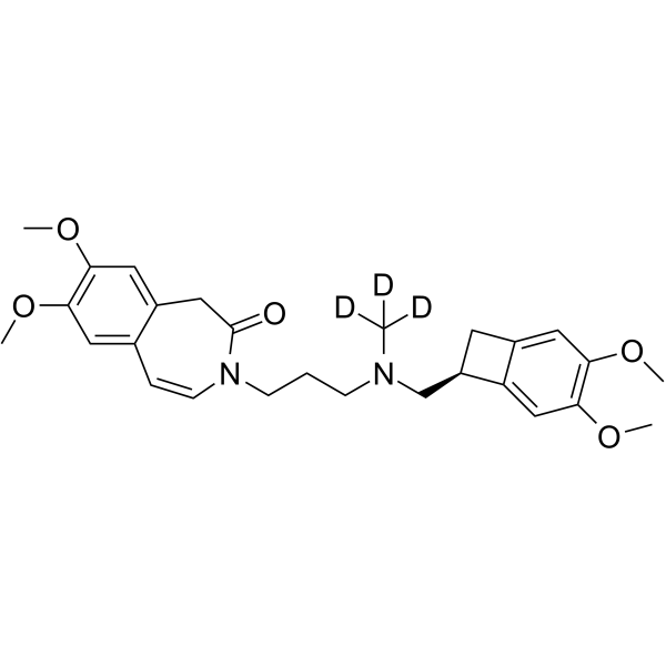 Dehydro Ivabradine-d3结构式
