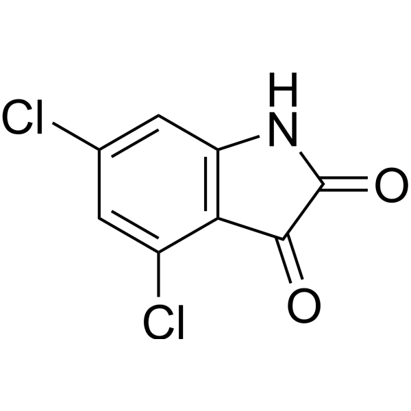 4,6-二氯靛红结构式