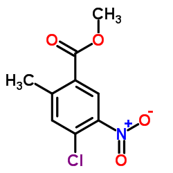 Methyl 4-chloro-2-methyl-5-nitrobenzoate Structure