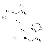 EPSILON-N-(2-FUROYL-METHYL)-L-LYSINE 2HCL结构式
