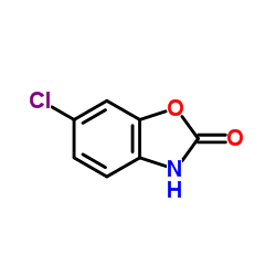 6-氯-2-苯并噁唑酮结构式