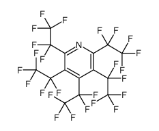 Pentakis(pentafluoroethyl)pyridine结构式