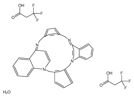 UCL 1684 DITRIFLUOROACETATE HYDRATE structure