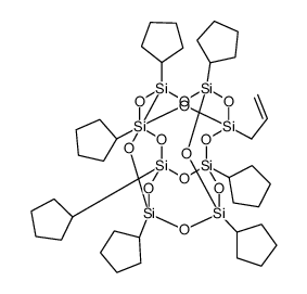 PSS-烯丙基-七环戊基取代结构式
