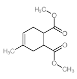 4-Cyclohexene-1,2-dicarboxylicacid, 4-methyl-, dimethyl ester, trans- (8CI,9CI)结构式