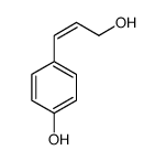 (E)-4-(3-羟基-1-丙烯-1-基)苯酚结构式