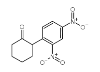 2-(2,4-二硝基苯基)环己酮结构式
