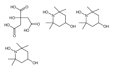 TRIS(TETRAMETHYLHYDROXYPIPERIDINOL) CITRATE Structure
