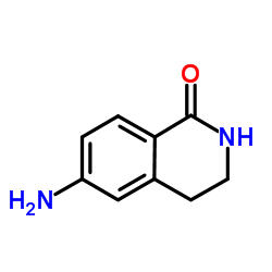 6-Amino-3,4-dihydro-1(2H)-isoquinolinone Structure