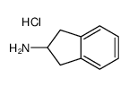 2-Aminoindan hydrochloride structure