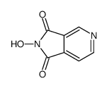 N-羟基-2H-吡咯并[3,4-C]吡啶-1,3-二酮结构式