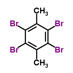 1,2,4,5-Tetrabromo-3,6-dimethylbenzene structure