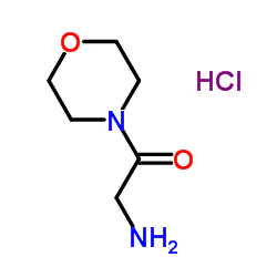 2-Amino-1-morpholinoethanone hydrochloride Structure