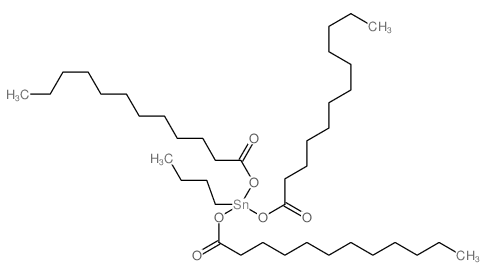 Dodecanoic acid,1,1',1''-(butylstannylidyne) ester结构式