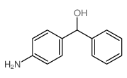 Benzenemethanol,4-amino-a-phenyl- structure