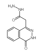 2-(4-氧代-3,4-二氢-1-酞嗪)乙酰肼结构式
