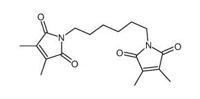 1-[6-(3,4-dimethyl-2,5-dioxopyrrol-1-yl)hexyl]-3,4-dimethylpyrrole-2,5-dione Structure