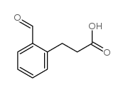 3-(2-甲酰基苯基)丙酸结构式