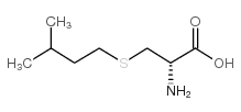D-S-叔戊基半胱氨酸结构式